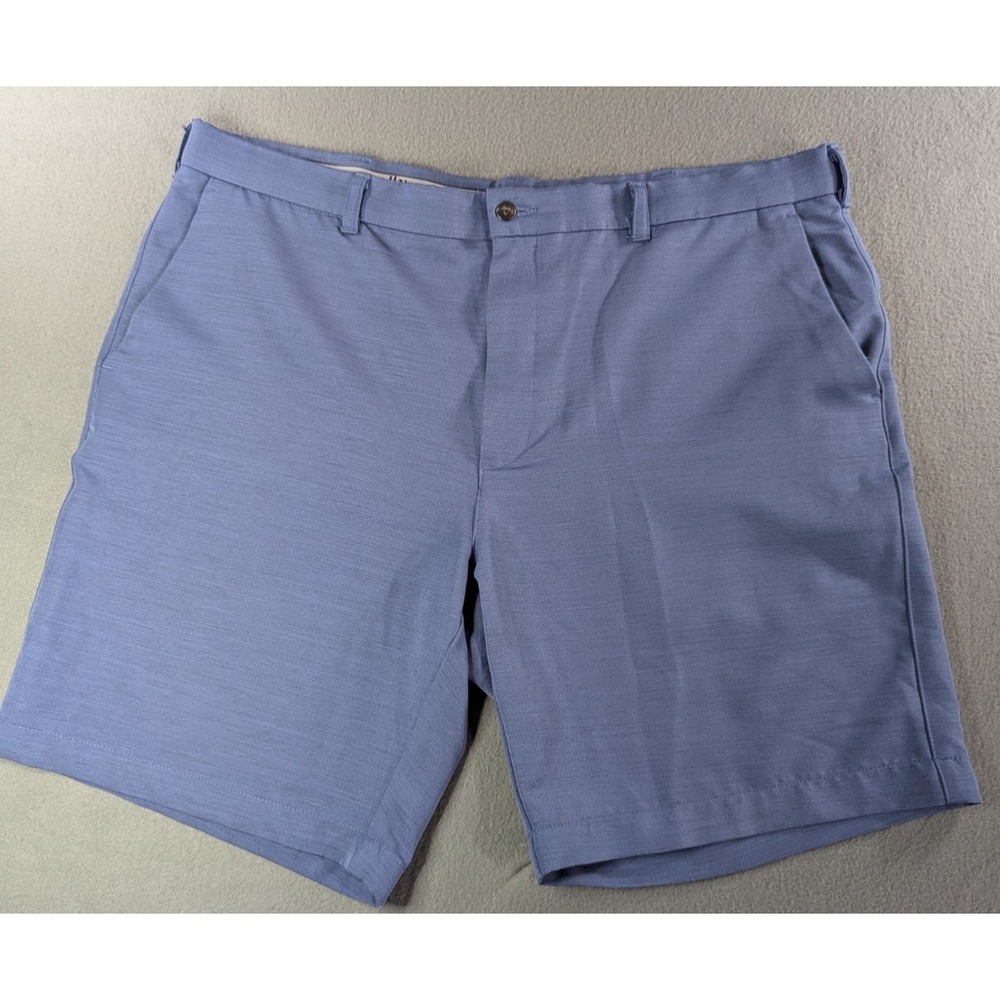 Callaway Mens Performance Heathered Golf Shorts 40 Blue
